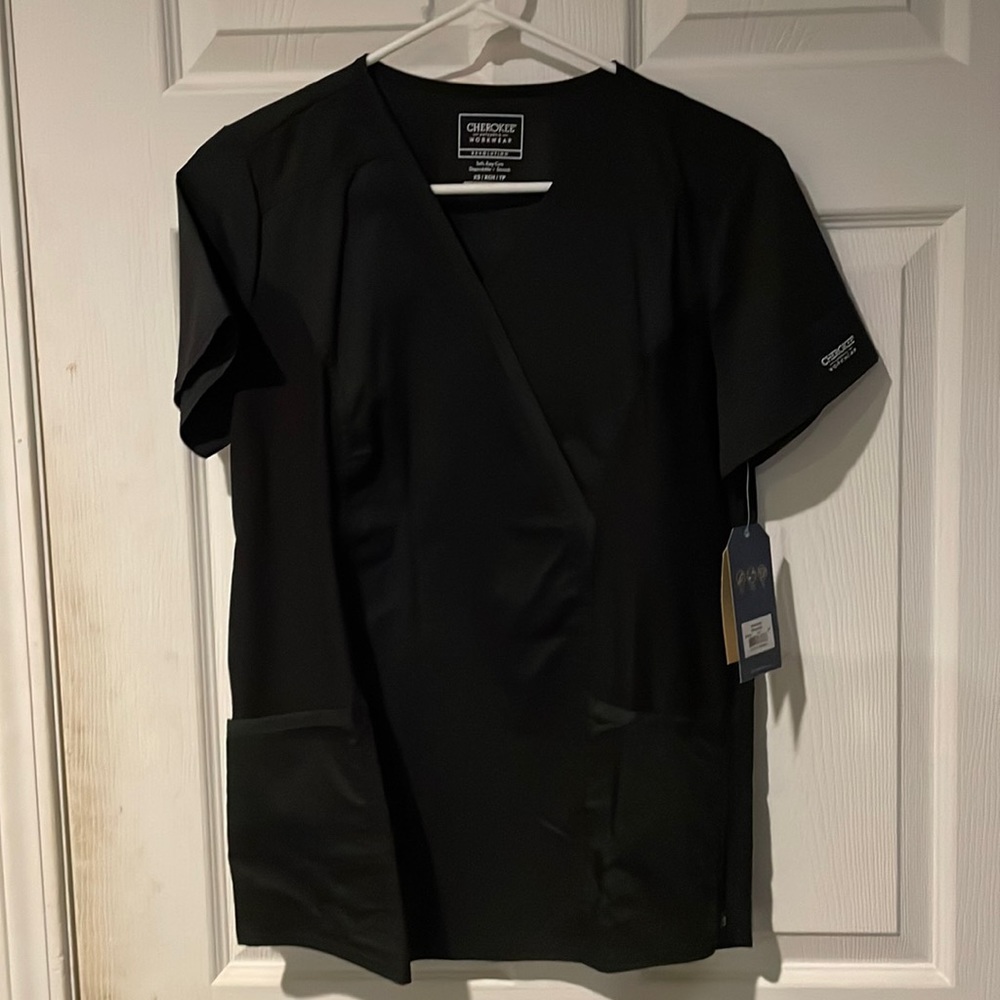Cherokee Scrubs Revolution Maternity Top XS